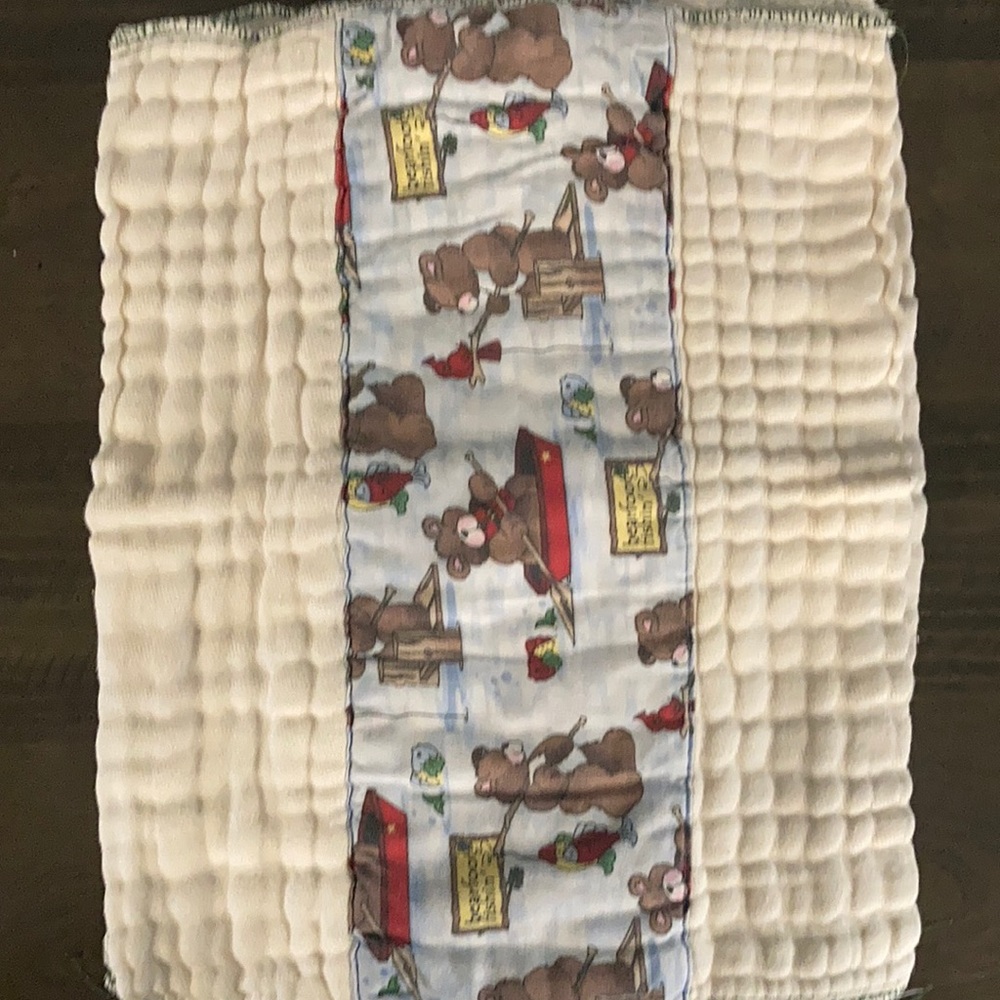 Barefoot Fishin Embellished Prefolds